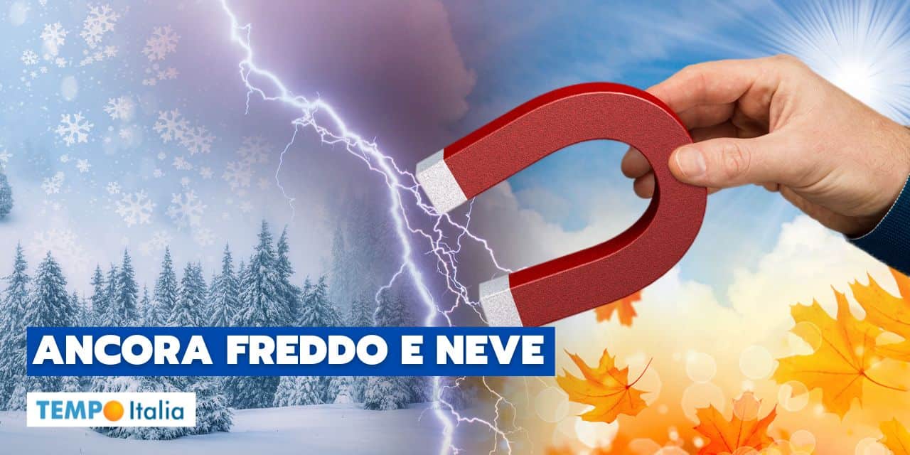 Dicembre di prepotenza, ecco l’ondata di freddo e neve
