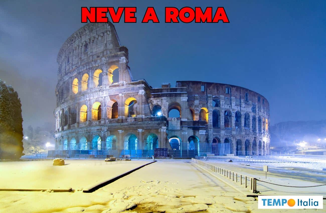 Meteo Roma, ecco la neve a Natale nella Città Eterna 2 neve a roma 24 kiu