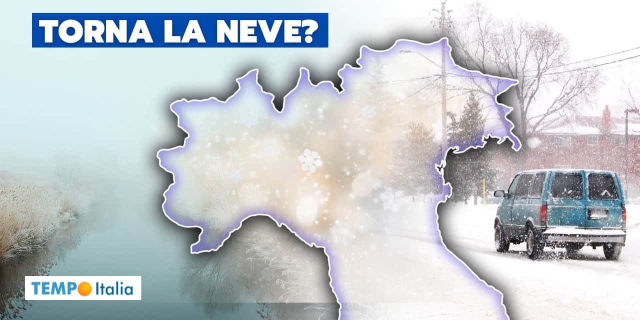 Meteo: Mercoledì 20 rischio neve su alcune regioni, ecco quali