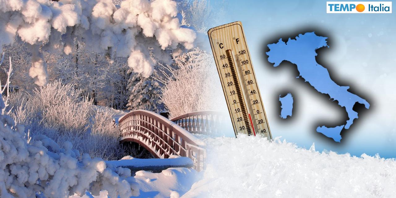 Prima neve stagionale a quote basse