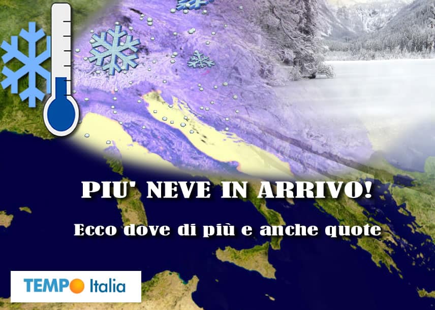 Non più monti brulli. Il prosieguo di novembre promette neve… Ecco dove di più e quote