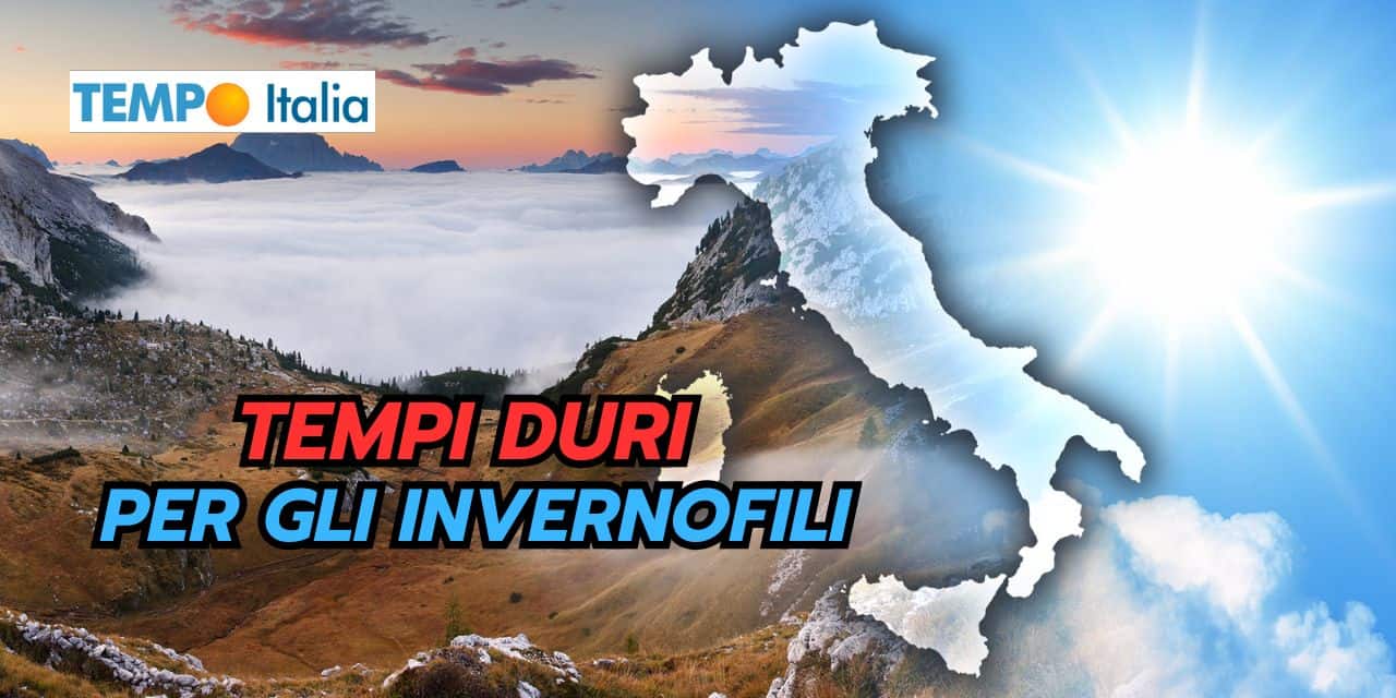 Amate il meteo gelido? Mettetevi il cuore in pace…