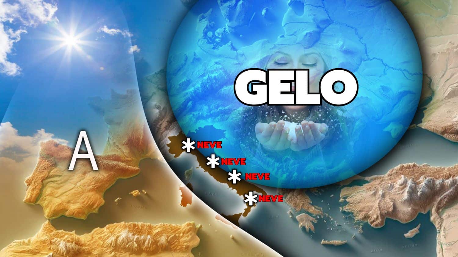 Meteo, la Befana porta il grande Gelo: Neve quasi ovunque