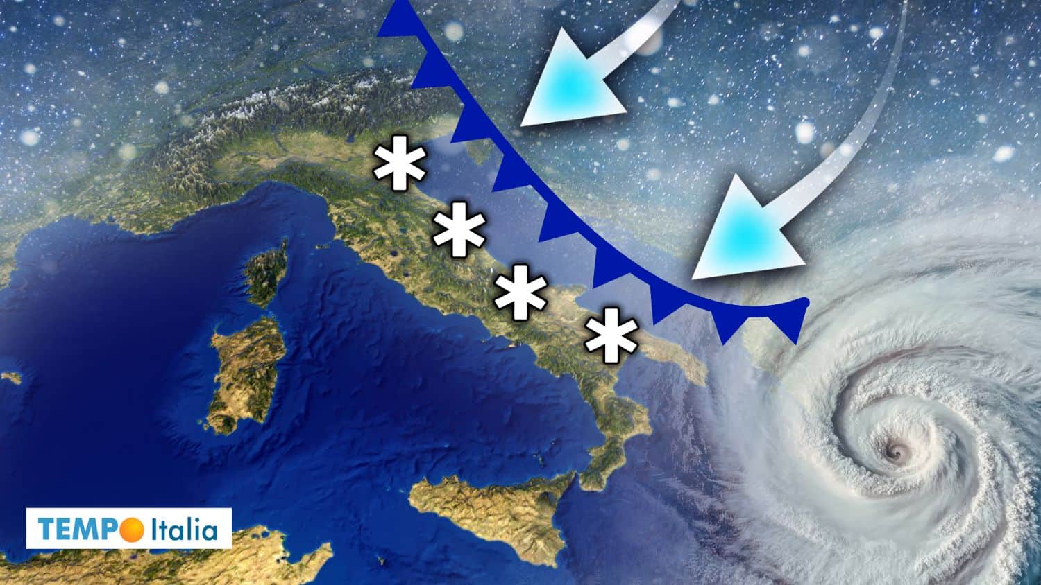 Meteo, Bombolone pre-Natalizio: ecco le regioni più a rischio