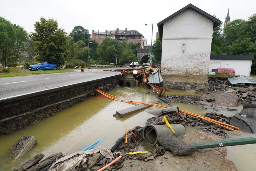 Meteo, forti temporali devastano Kapelle-op-den-Bos: danni a case e garage per la seconda volta