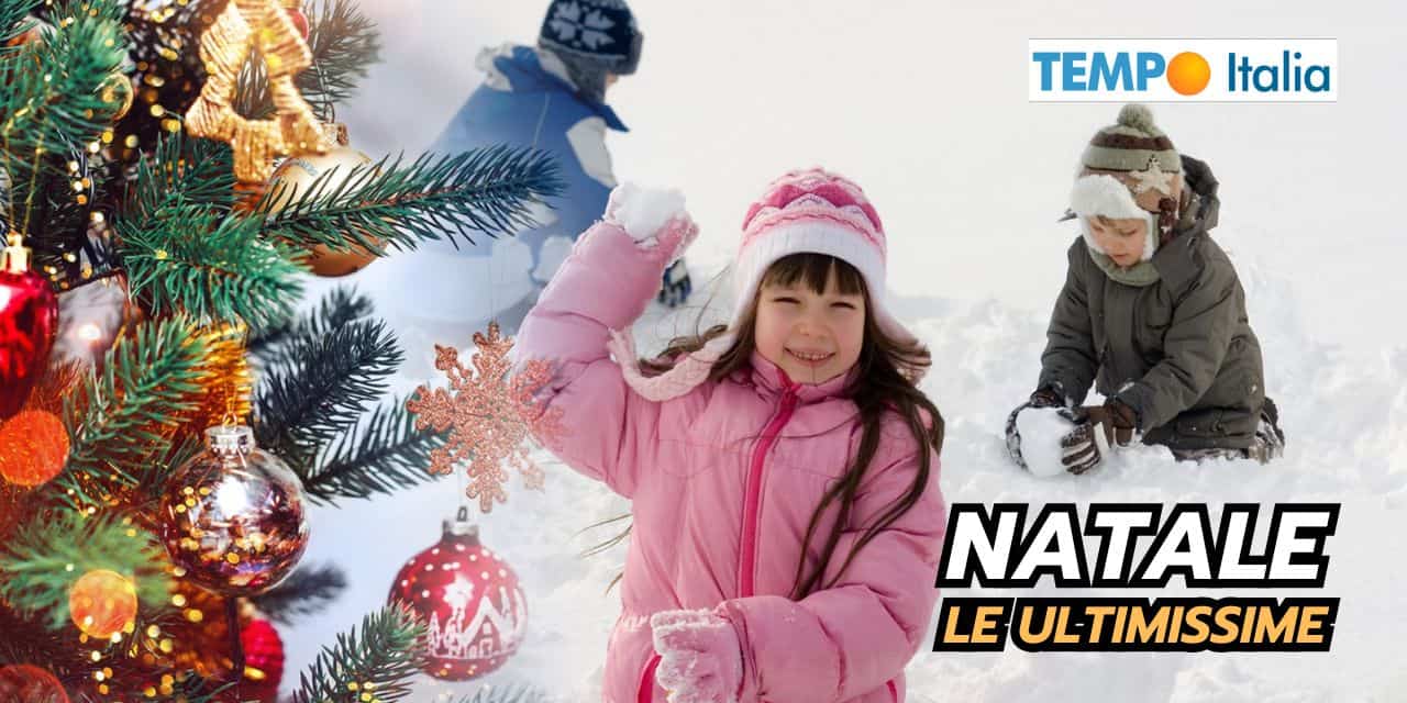 Meteo Natale: neve sì, neve no, scopri le ultimissime