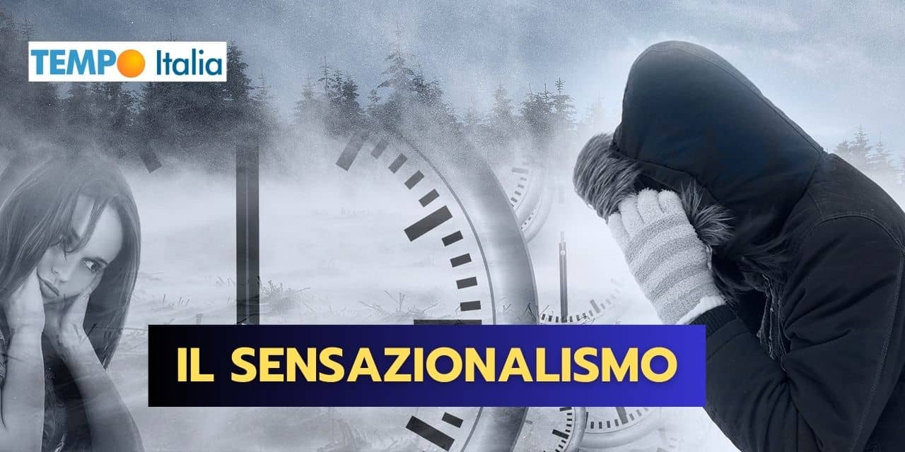Bombe di gelo e sciabolate polari: sensazionalismo meteo