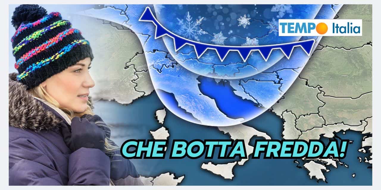 GELO ARTICO sull’Italia: ecco la data del ribaltone meteo