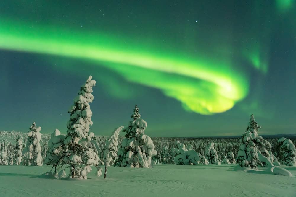 Meteo Finlandia:  il freddo intenso nel Sud e Nord della Finlandia svelato da un’immagine