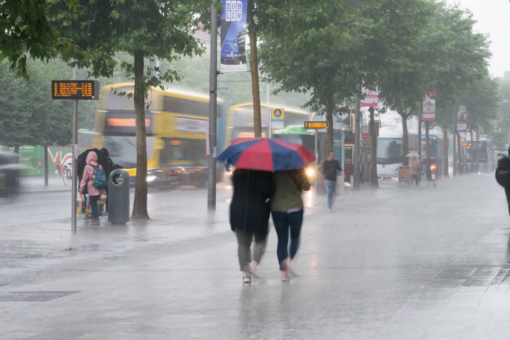 Tempesta Darragh in arrivo: allerta meteo arancione per la contea di Roscommon e venti violenti previsti