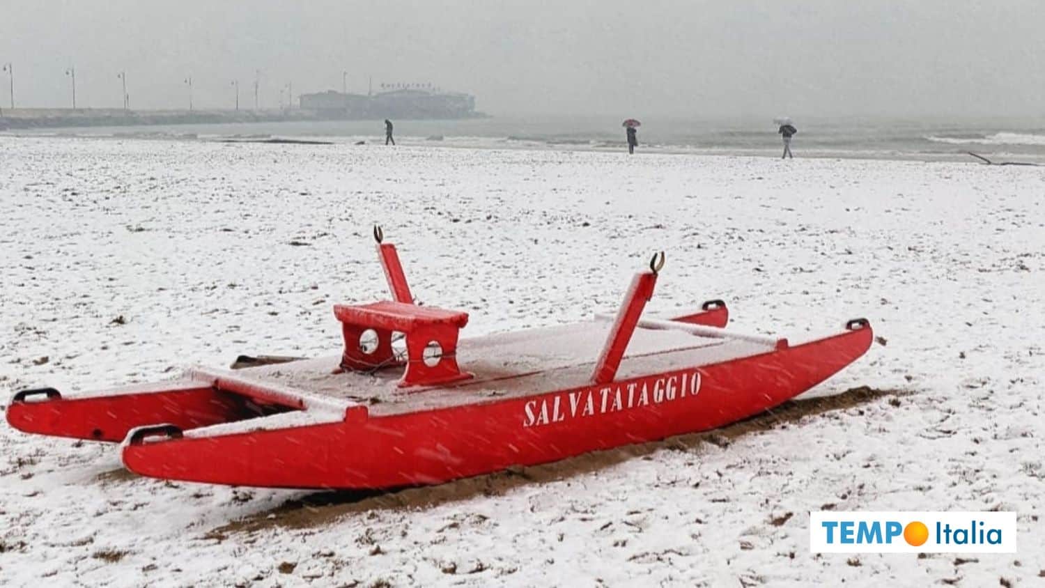 Meteo, Freddo eccezionale: Neve persino dove non cade mai