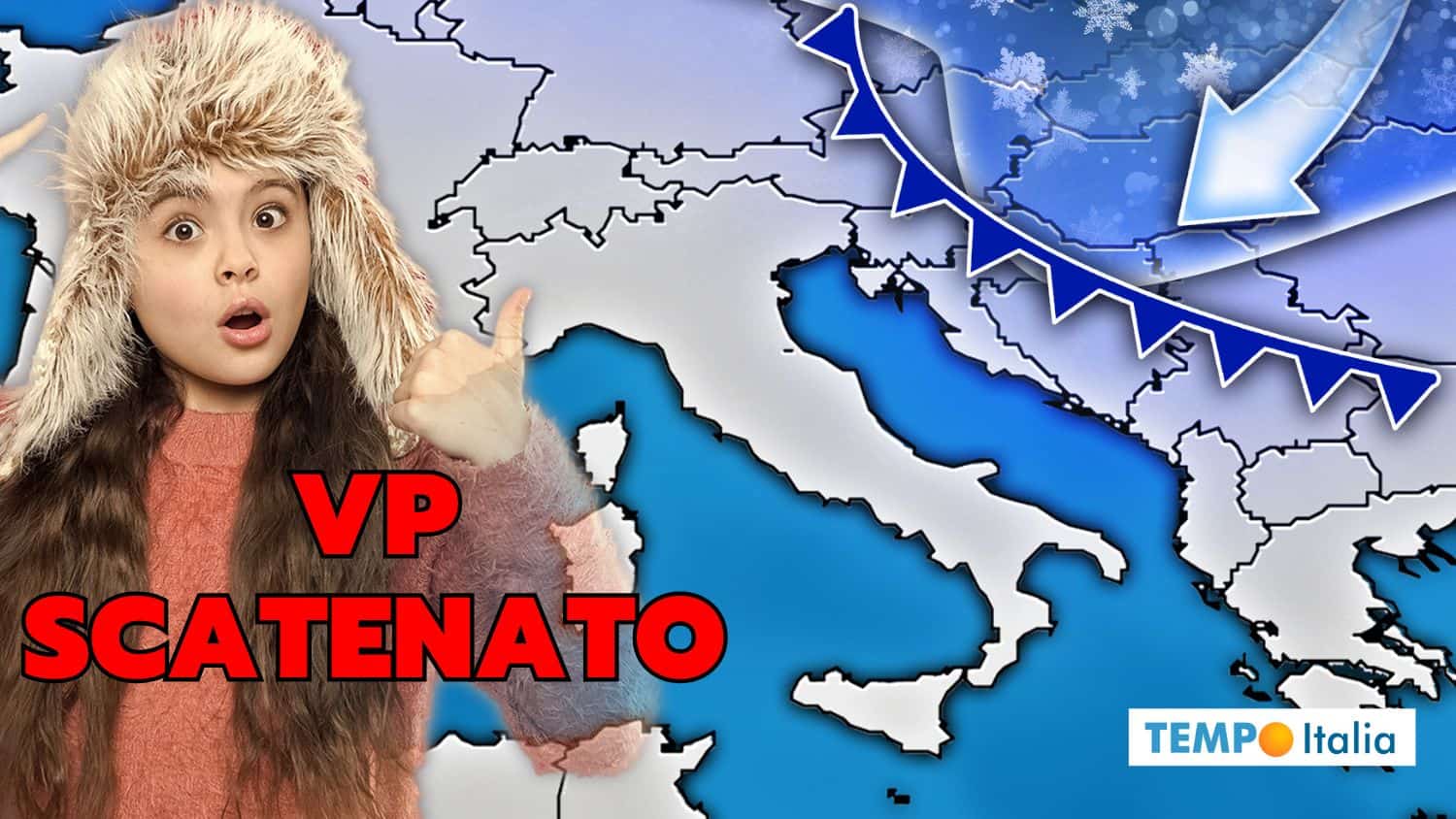 Meteo, Vortice polare scatenato: ecco quando e dove colpirà