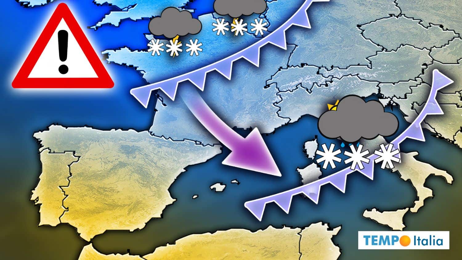 Meteo, Inverno sbalorditivo: Treno di Impulsi Artici in arrivo