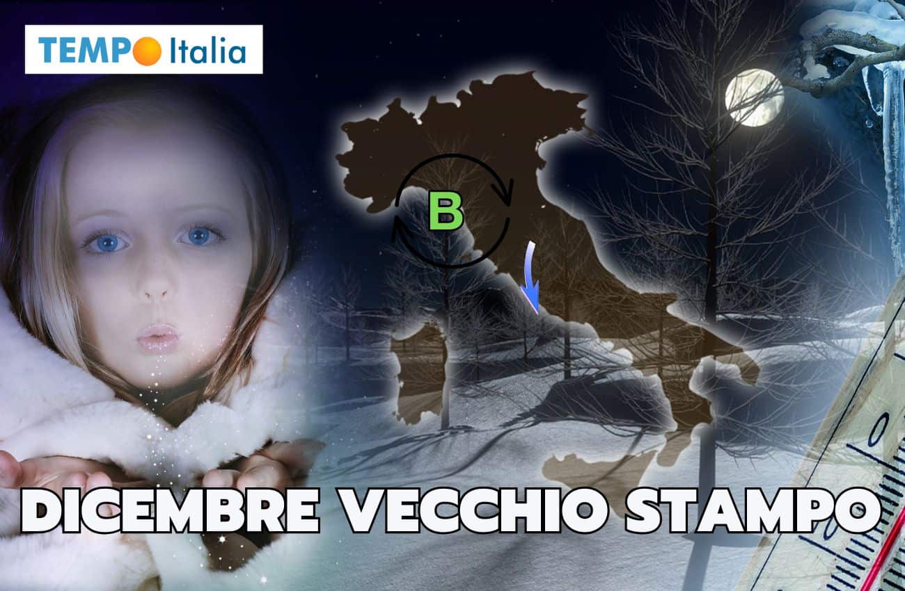Dicembre porta freddo polare e il meteo che non ti aspetti