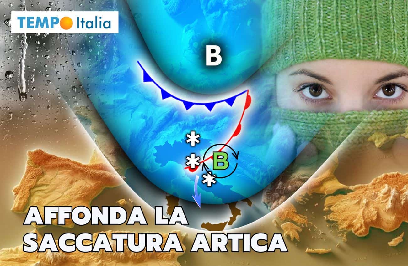 Meteo: modelli matematici in tilt a causa della saccatura artica