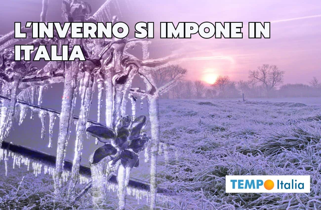 Meteo: il freddo arriva in Italia, il generale Inverno si impone