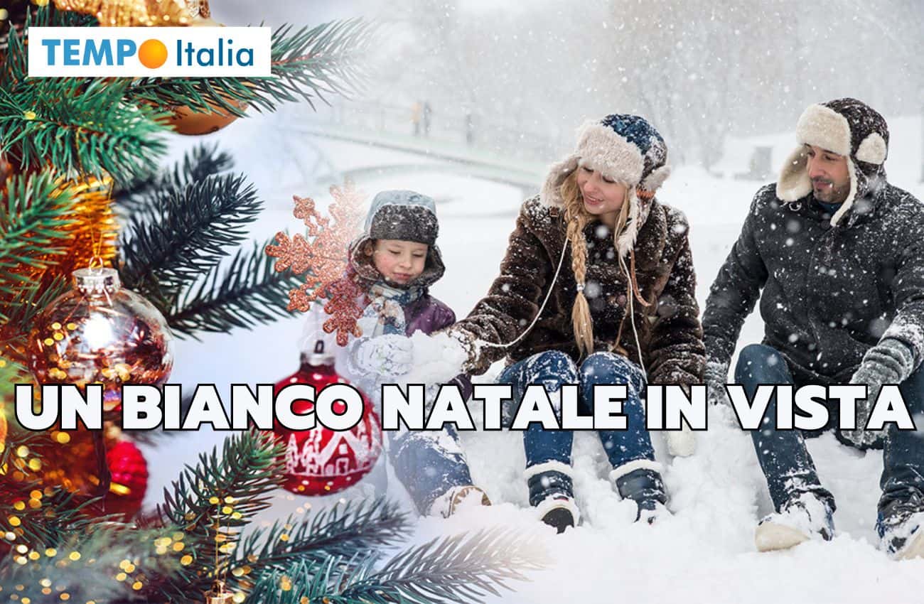 Natale si veste di bianco, vediamo gli scenari meteo attesi