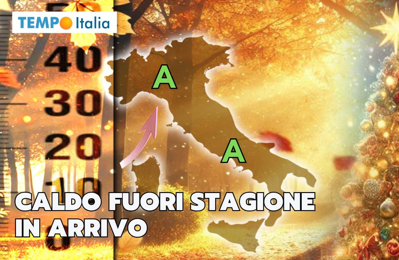 Meteo: caldo fuori stagione la prossima settimana