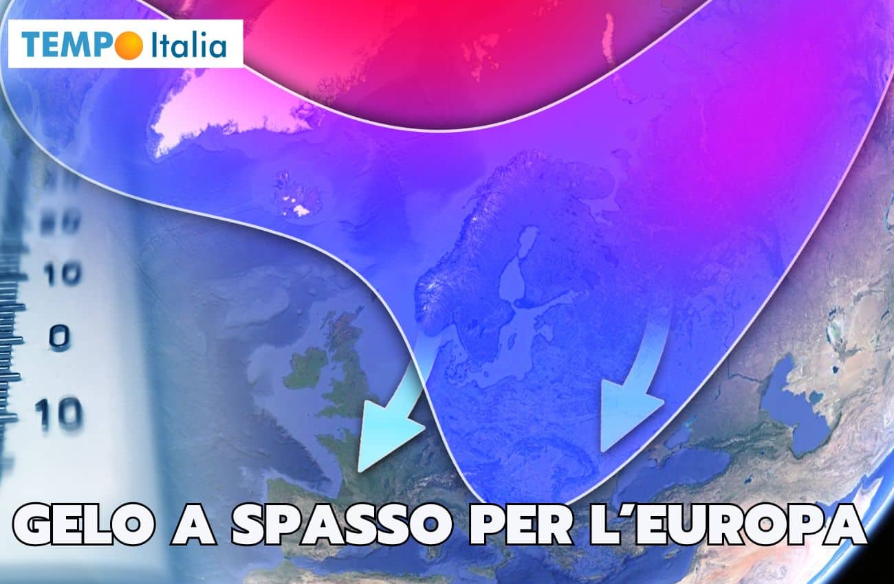 Meteo: il gelo tenta la conquista dell’Europa
