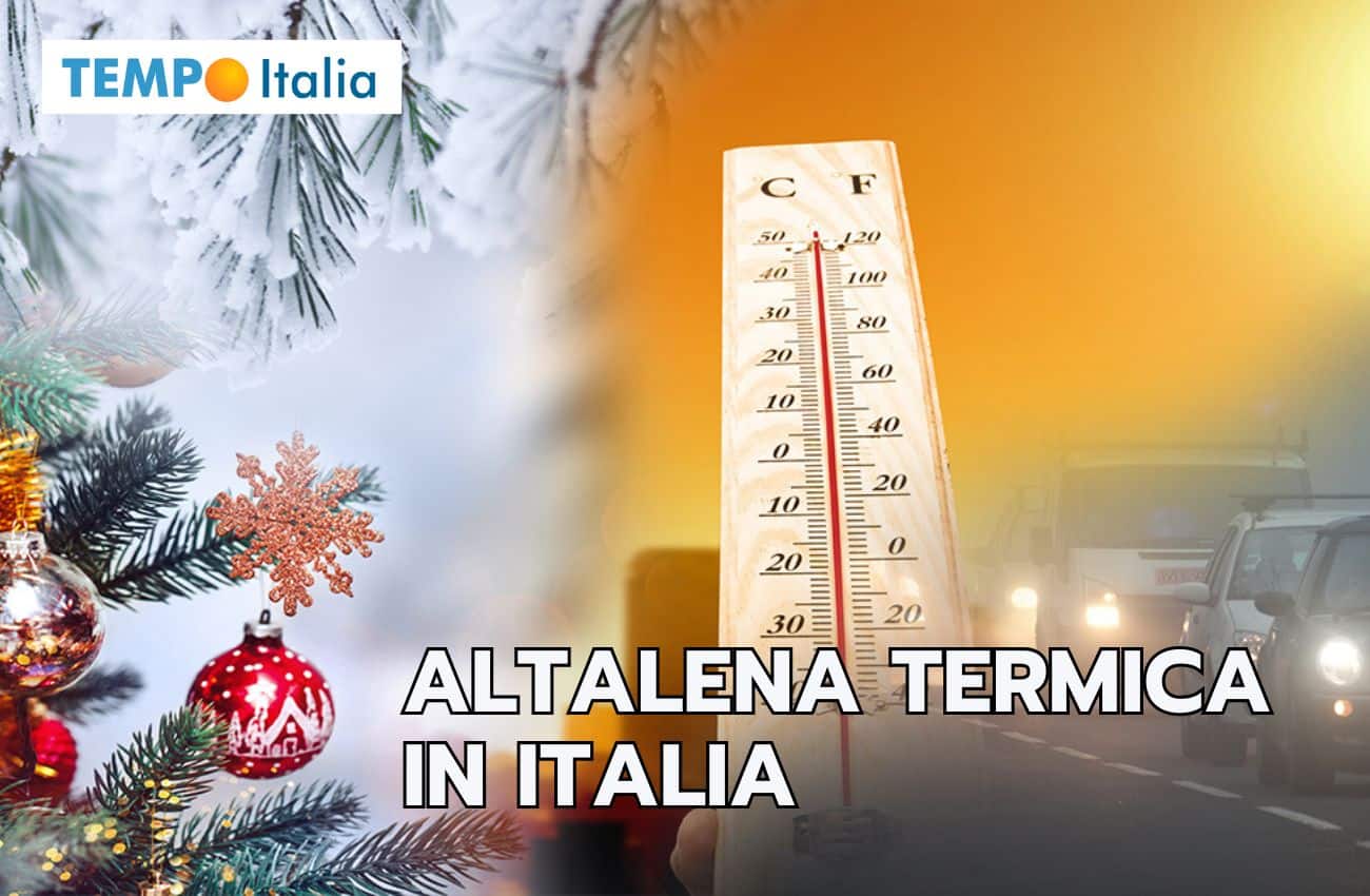 Meteo: altalena termica in Italia