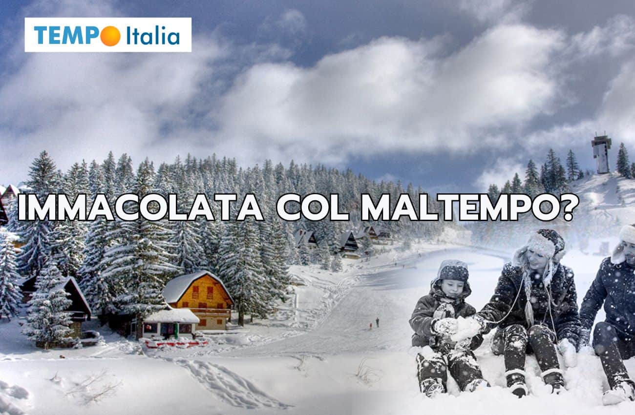 Meteo Immacolata: maltempo in tutta Italia?