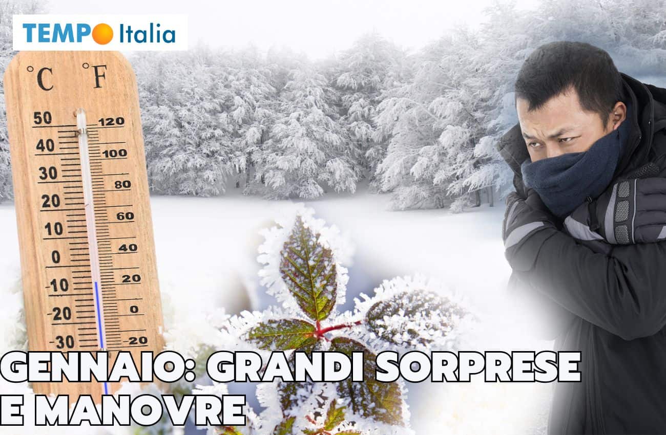 Meteo: Gennaio vuole iniziare con grandi sorprese