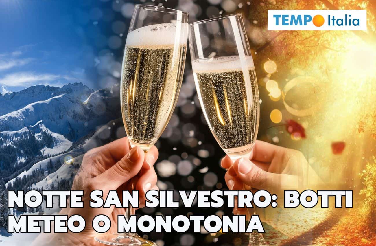 Notte di San Silvestro: botti meteo ideale per festeggiamenti