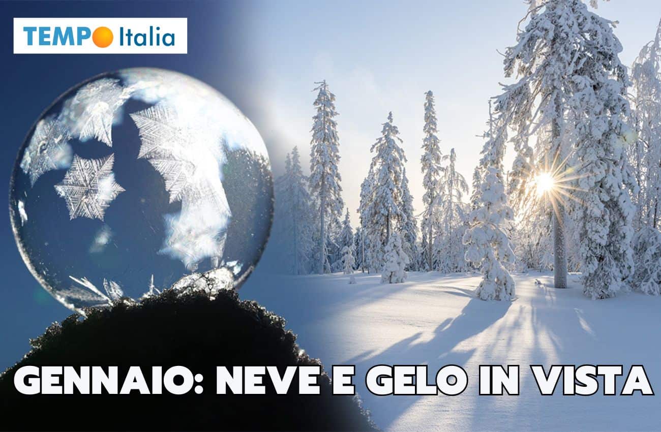 Meteo Gennaio: l’inverno con neve e gelo in vista