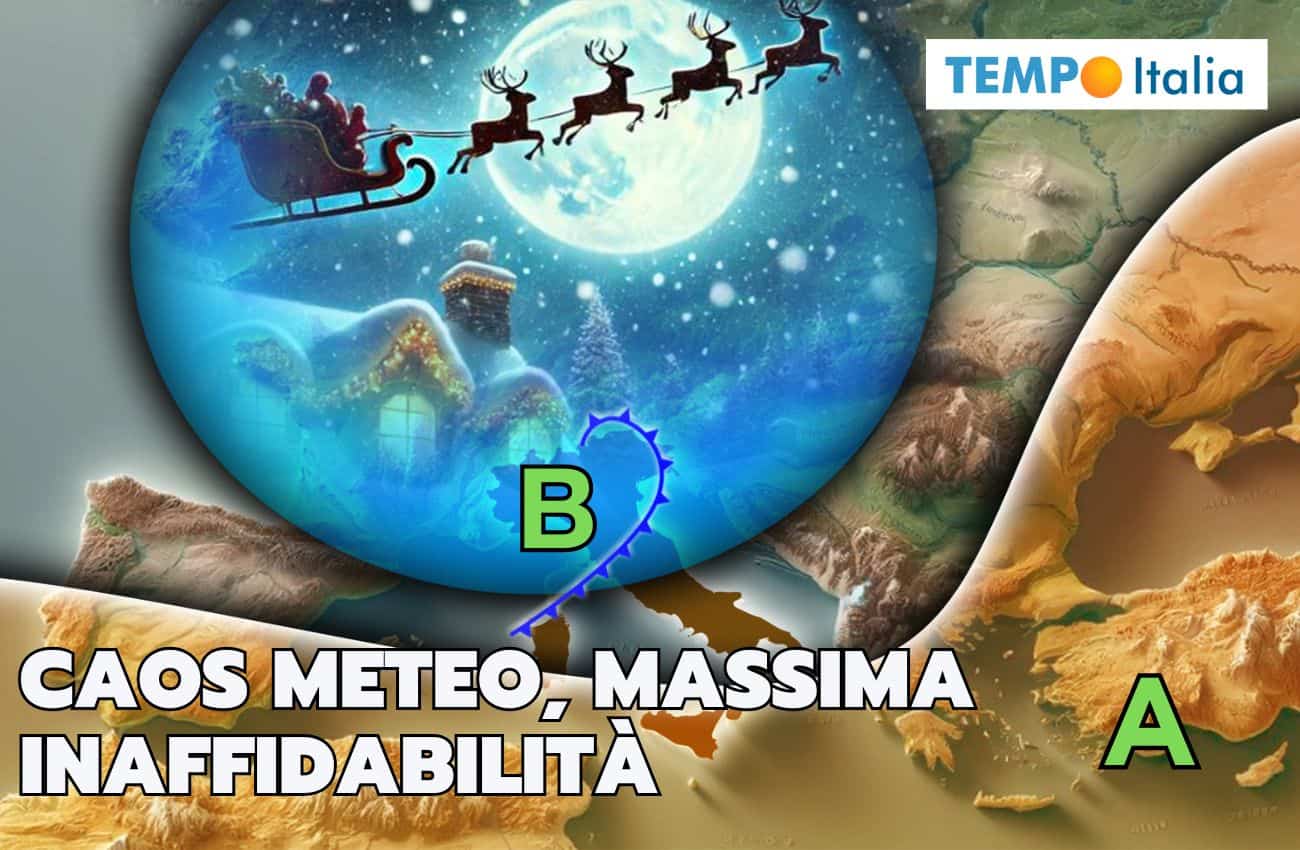 Caos meteo: tutto più complicato del previsto col gelo in agguato