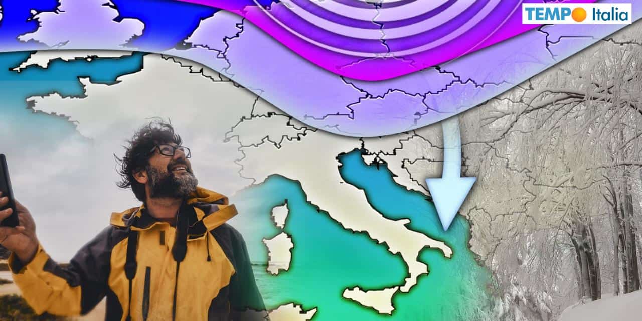 Meteo: verso la svolta invernale d’inizio Gennaio, i dettagli