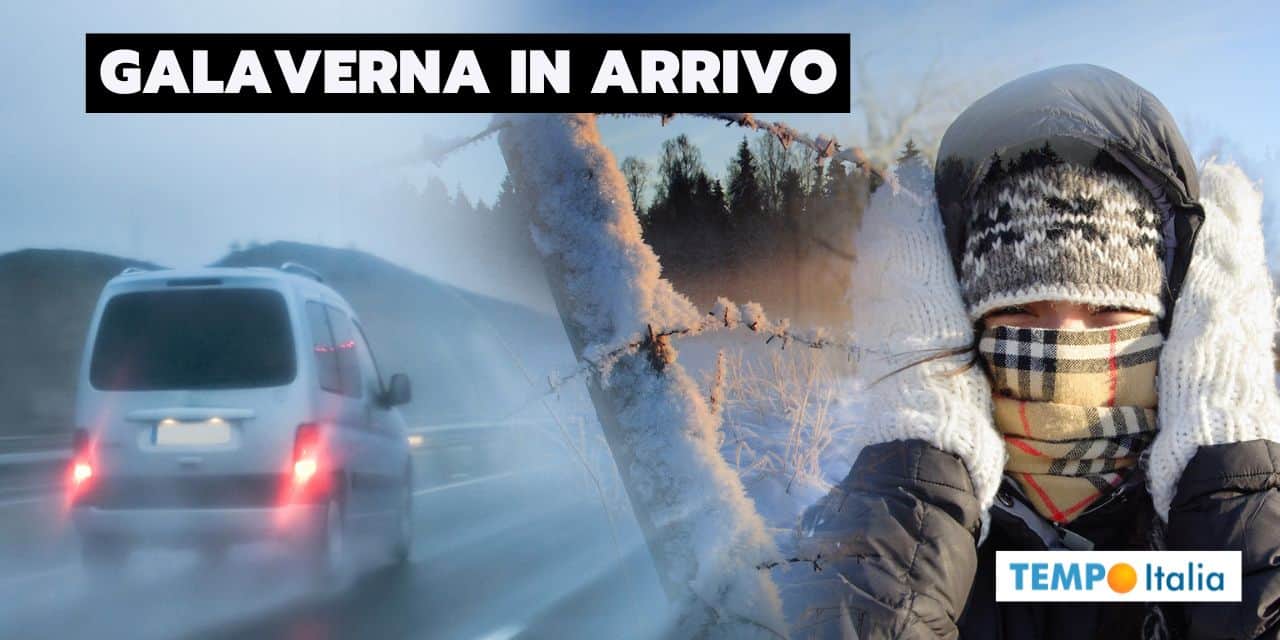 Meteo: nebbie, gelo e galaverne la prossima settimana, le regioni a rischio