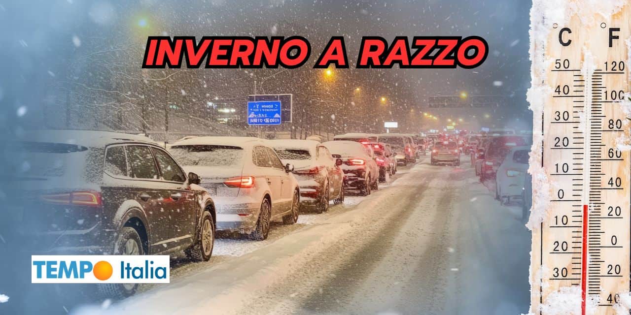 Inverno a razzo, erano anni che aspettavamo un meteo simile
