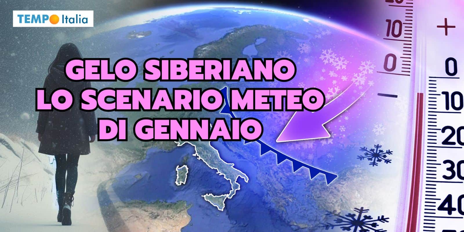 Gelo siberiano e dinamiche meteo: lo scenario di freddo intenso a Gennaio 2 meteo gelo siberiano gennaio 9 ehgaio