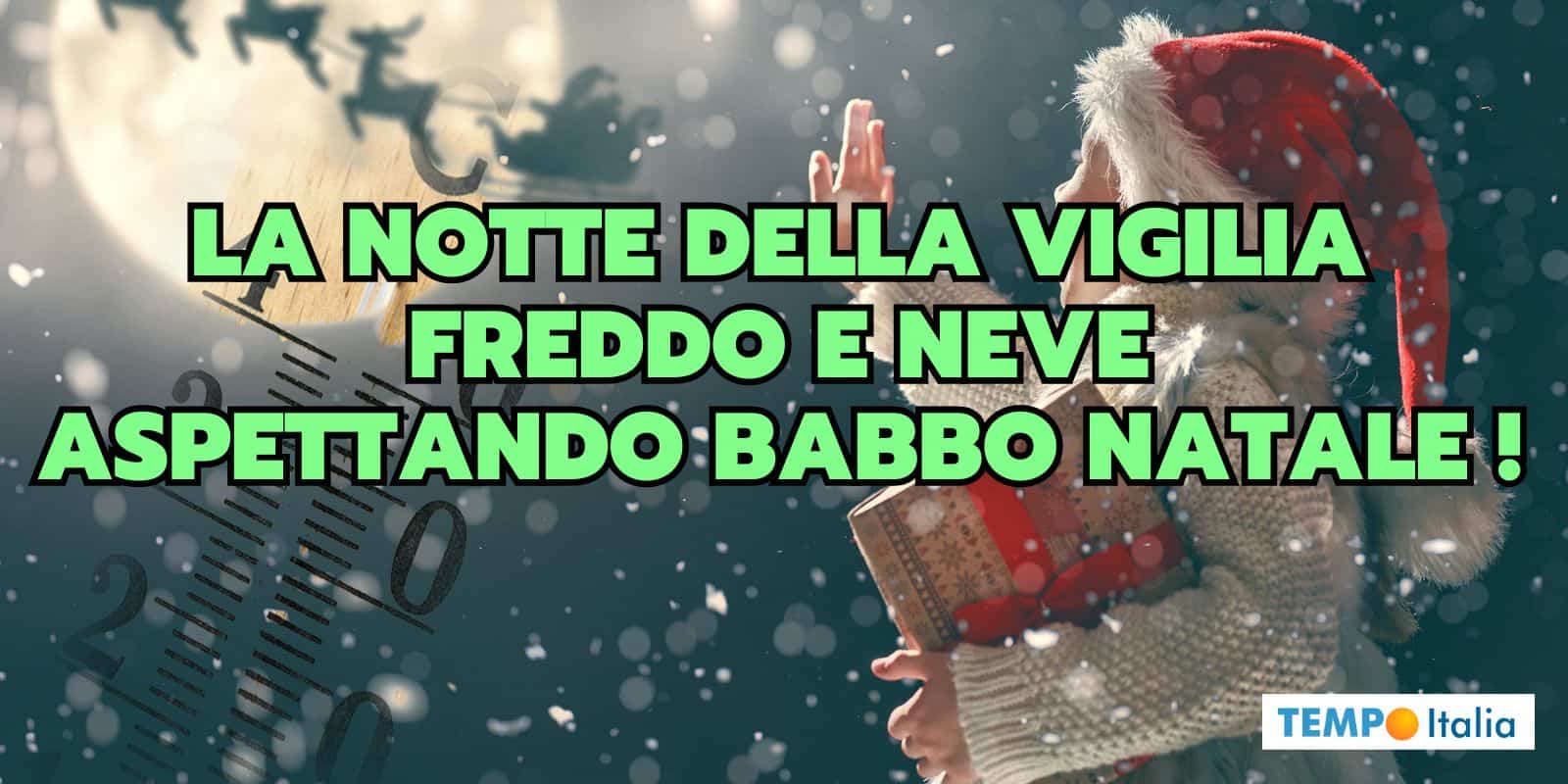 Vigilia di Natale: Centro-Sud Italia nella tempesta, ciclone artico porta freddo, venti forti e neve 2 meteo vigilia natale freddo neve 23 ehgaio