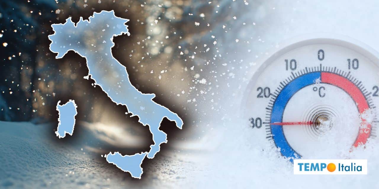 Meteo: Natale d’altri tempi? Ecco chi rischia la neve