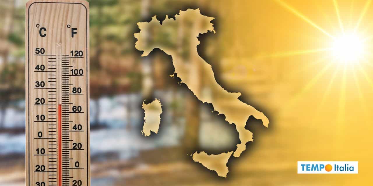 Meteo: Martedì 7 Gennaio termometri impazziti? Ecco 20°C su queste regioni