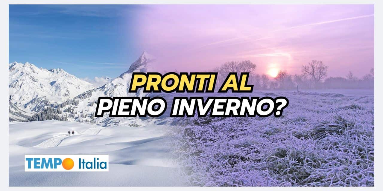 Meteo: salutiamo l’Alta Pressione, adesso l’Inverno fa sul serio