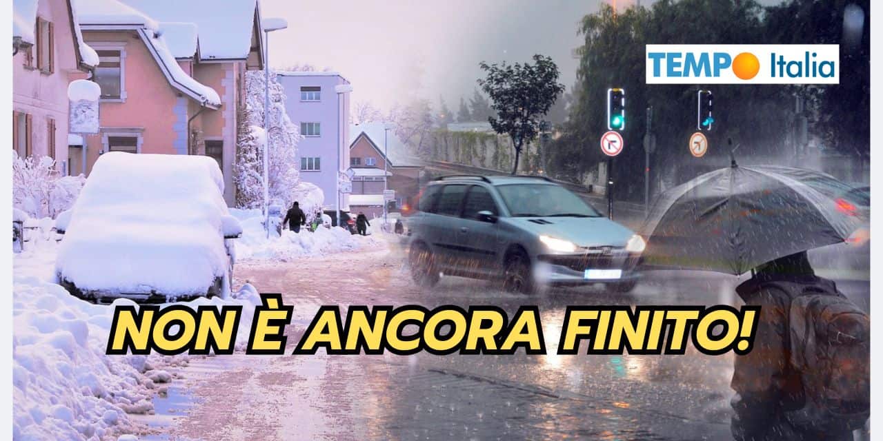 Non è ancora finito l’INVERNO, il meteo ci riserverà sorprese