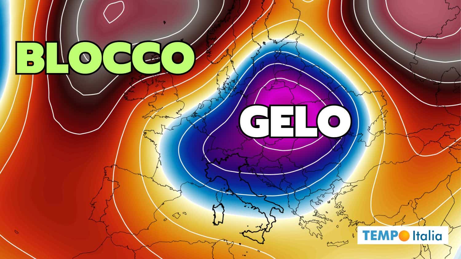 Meteo, dal 10 Gennaio cambia tutto: NEVE e GELO sull’Italia