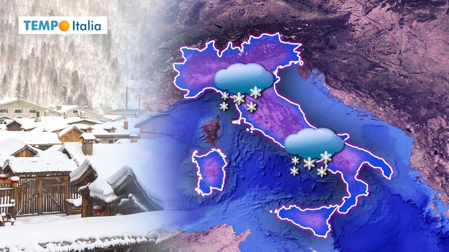 Meteo, 10/15 cm di NEVE: le aree COINVOLTE il 19 e 20 gennaio 49 Meteo, 10/15 cm di NEVE: le aree COINVOLTE il 19 e 20 gennaio