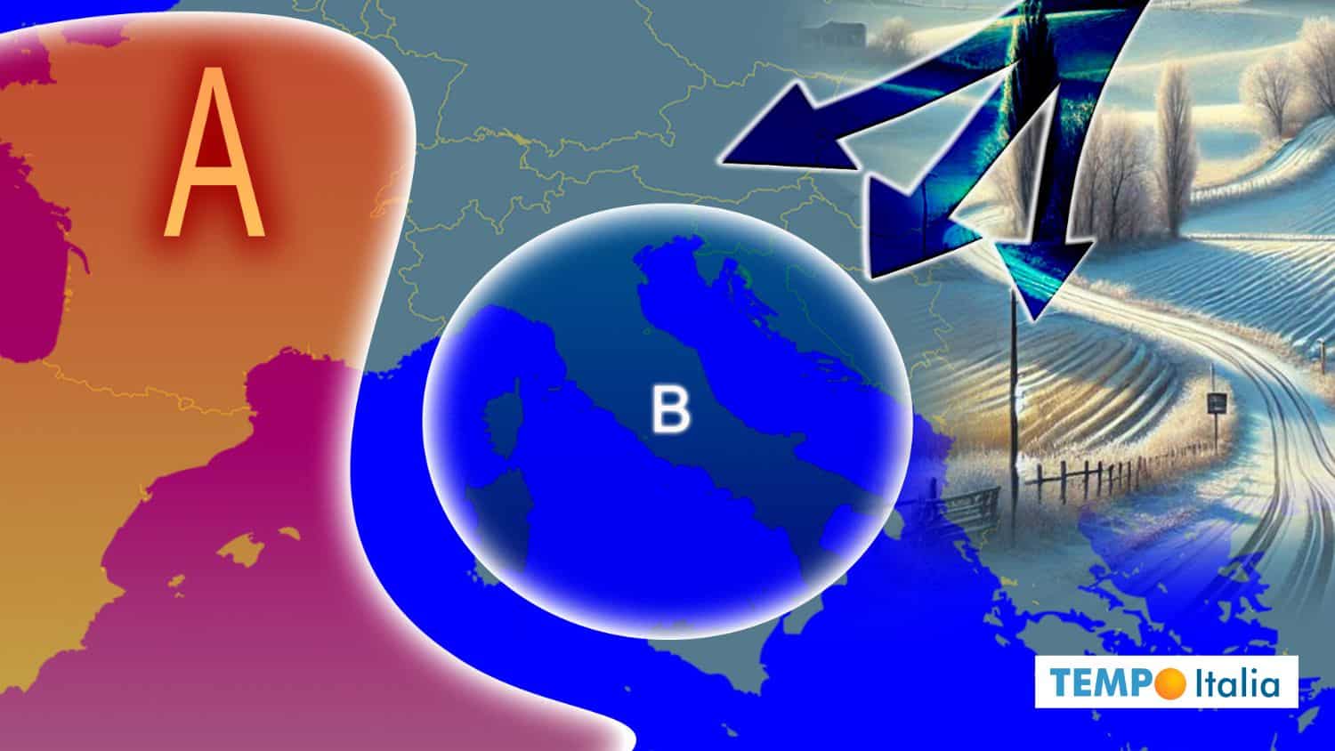 Meteo, Freddo POLARE imminente: l’Inverno sta per colpire DURAMENTE