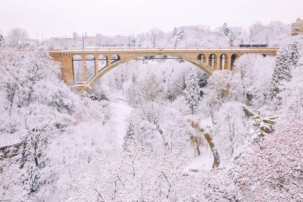 Meteo: neve nel sud-est del Lussemburgo