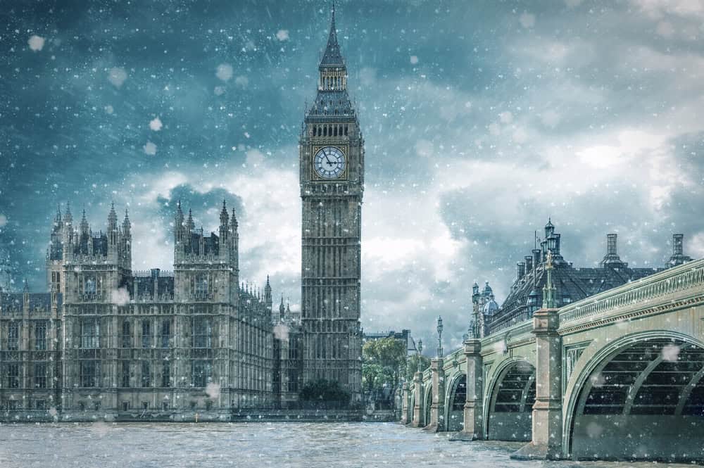 Meteo Regno Unito: rischio di nevicate e calo delle temperature secondo il Met Office