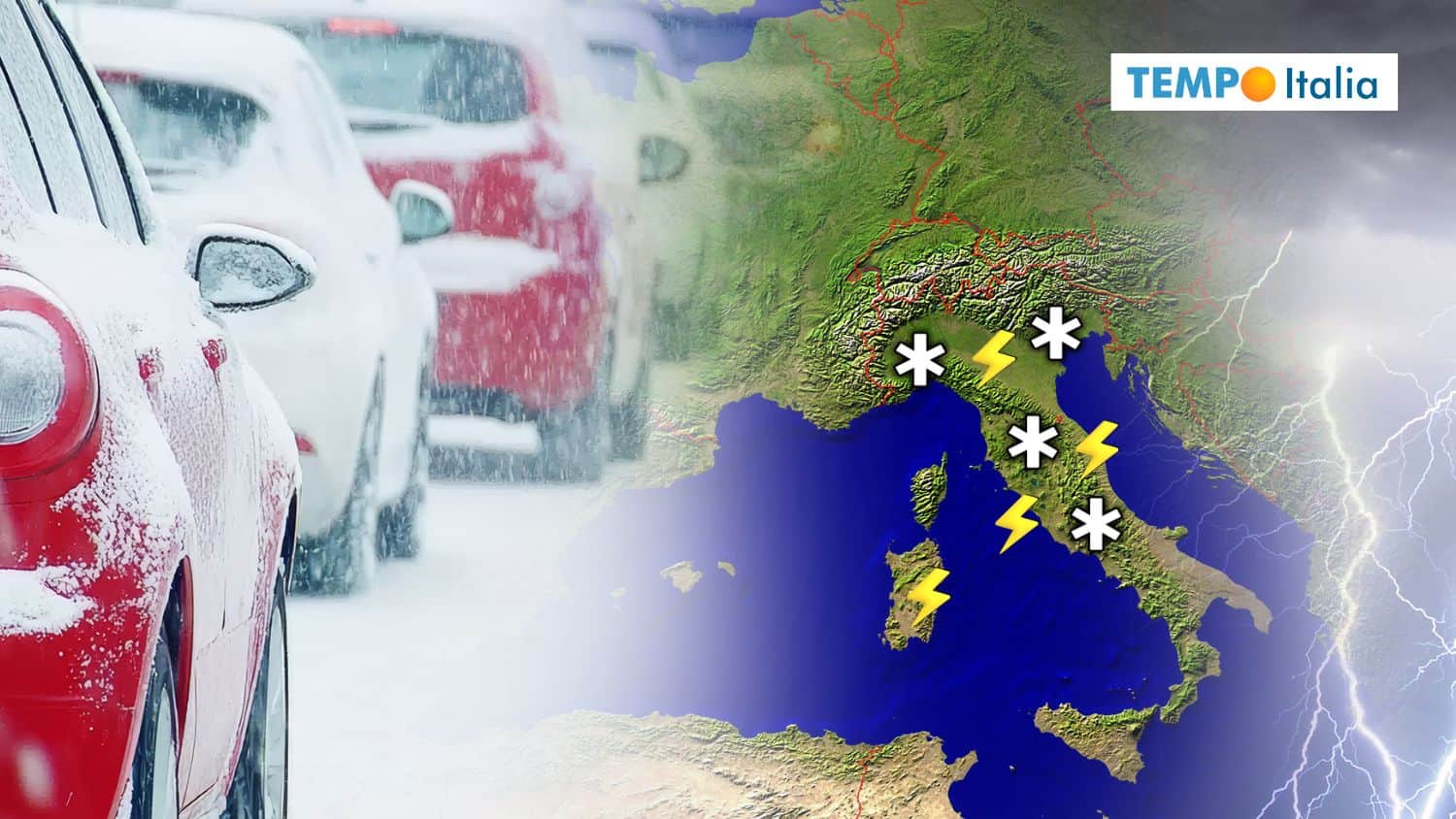 Meteo, Neve e Temporali: l’Italia pronta a fare i conti con l’Inverno