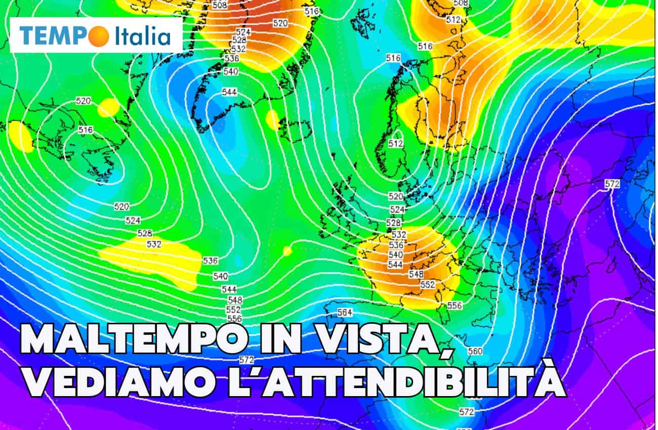Meteo: forte maltempo in vista, analizziamo l’attendibilità