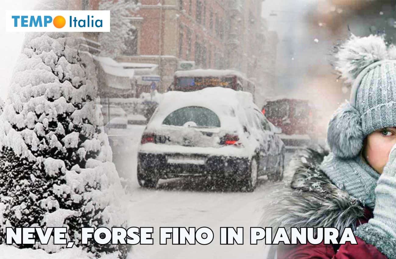 Meteo: la Befana lascia in eredità NEVE, forse fino in Pianura