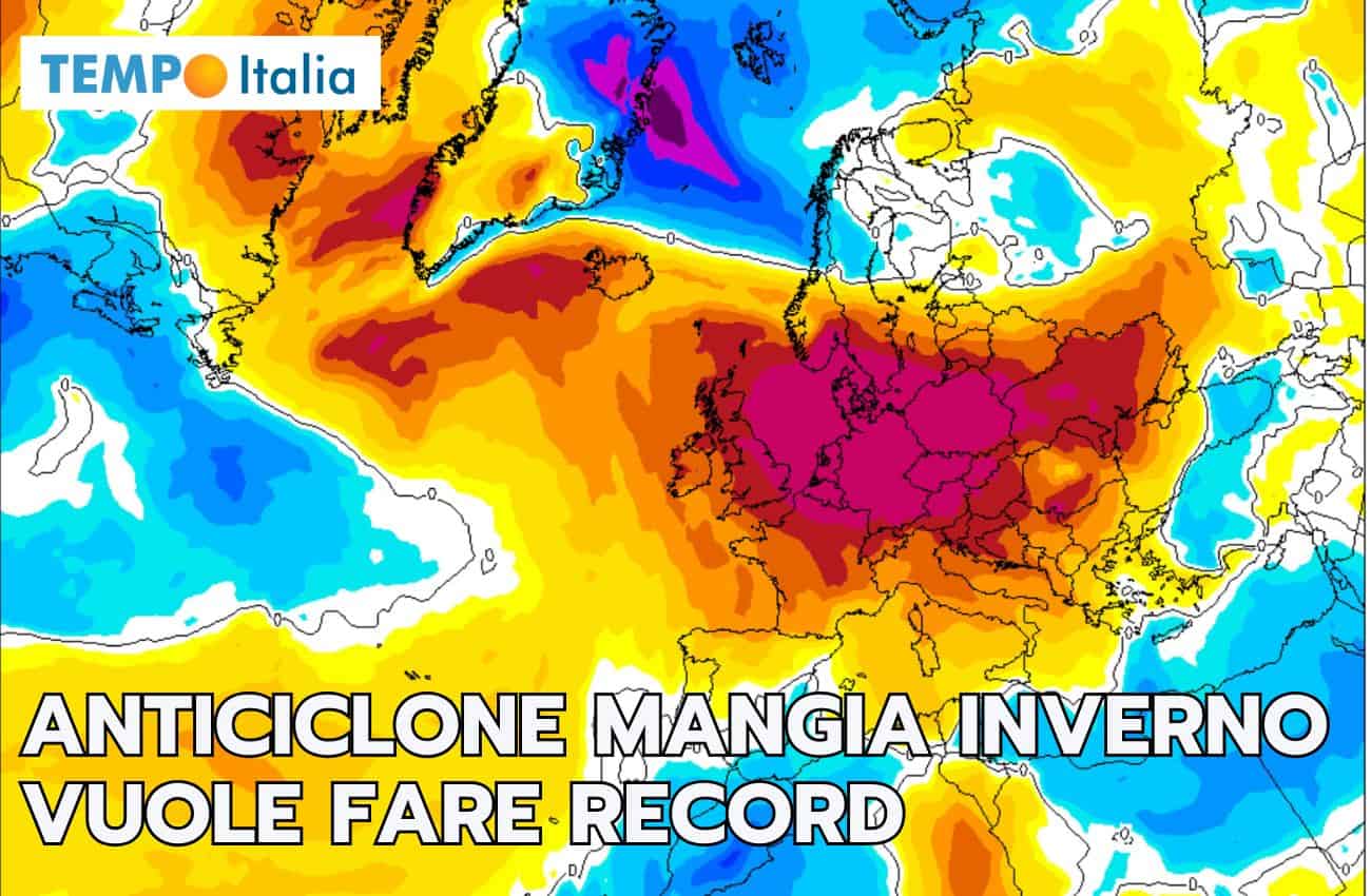 Meteo: l’anticiclone vuole fare record, ecco le regioni colpite
