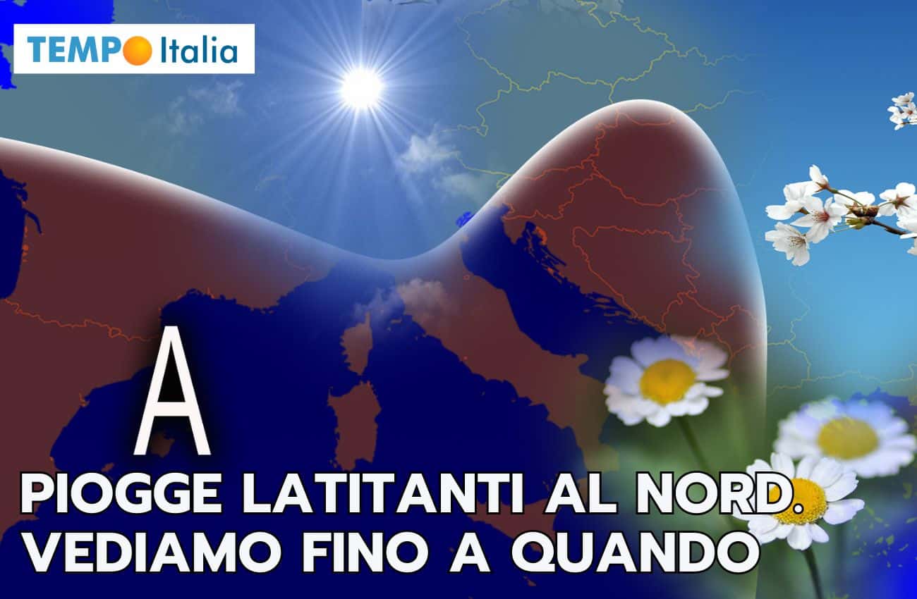 Meteo: la PIOGGIA latita al NORD, vediamo quando torna