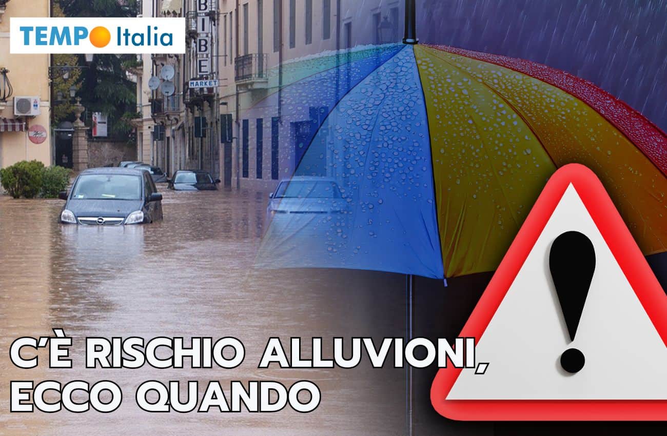 Meteo ESTREMO: rischio ALLUVIONE al Sud Italia, la data