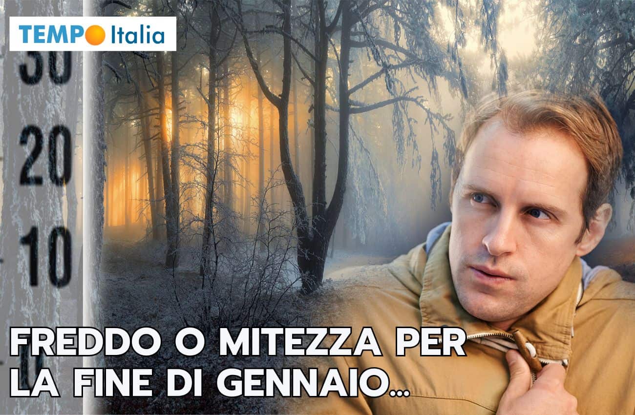 Meteo: mitezza o freddo fino a Gennaio, scopriamolo